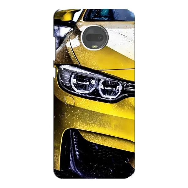 Чехол с принтом «Желтая машина» для Motorola MOTO G7 Plus