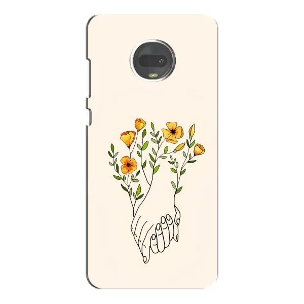 Чехол с принтом «Руки любви» для Motorola MOTO G7