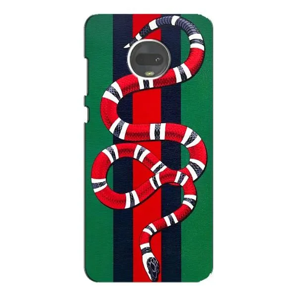 Чехол с принтом «Gucci змия» для Motorola MOTO G7