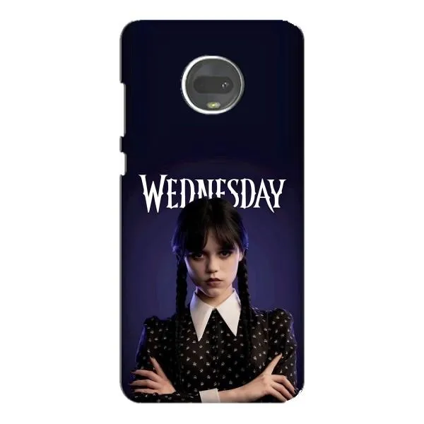 Чехол с принтом «Wednesday» для Motorola MOTO G7