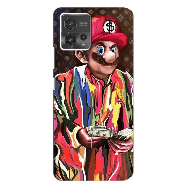 Чехол с принтом «Mario LV» для Motorola MOTO G72