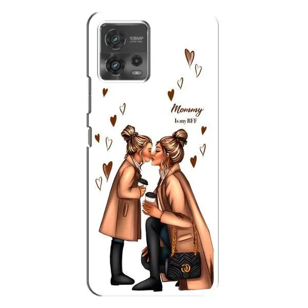 Чехол с принтом «Дочка и мама» для Motorola MOTO G72 Чехол с принтом «Дочка и мама» для Motorola MOTO G72