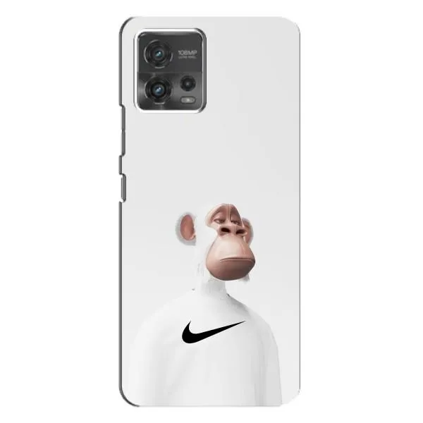 Чехол с принтом «обезьяна NFT Nike» для Motorola MOTO G72