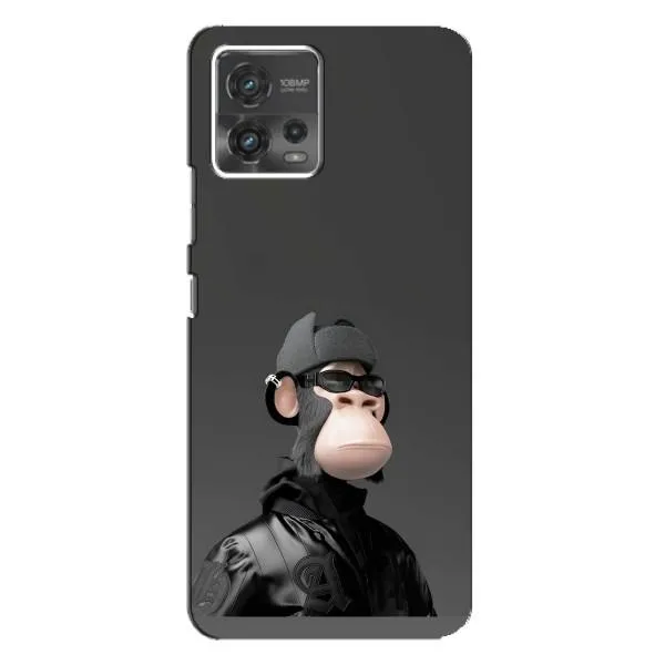 Чехол с принтом «стильная обезьяна NFT» для Motorola MOTO G72