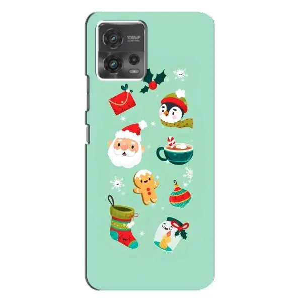 Чехол с принтом «Настроение НГ» для Motorola MOTO G72