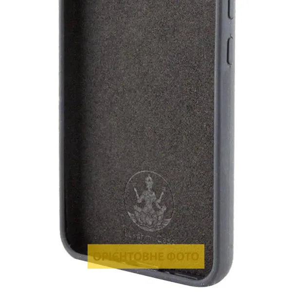Чехол Silicone Cover Lakshmi Full Camera (AAA) для Motorola Moto G75 5G — Черный — фото 2