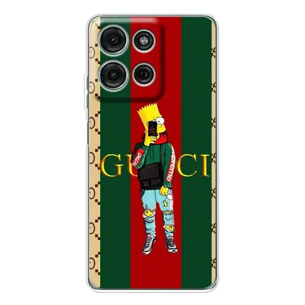 Чехол с принтом «Барт ГУЧЧИ» для Motorola Moto G75