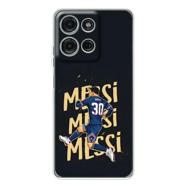 Чехол с принтом «Messi ПСЖ» для Motorola Moto G75