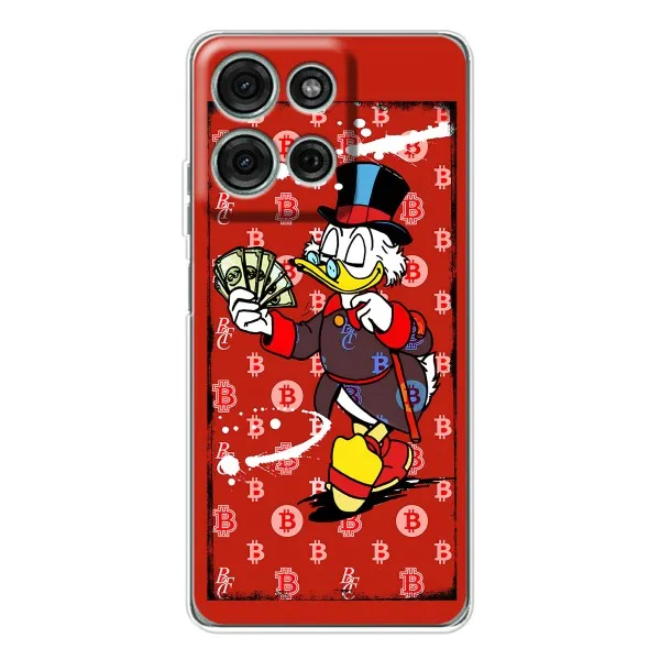 Чехол с принтом «Scrooge MagDag» для Motorola Moto G75