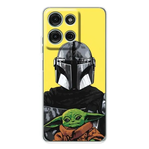 Чехол с принтом «Дитя Йода» для Motorola Moto G75
