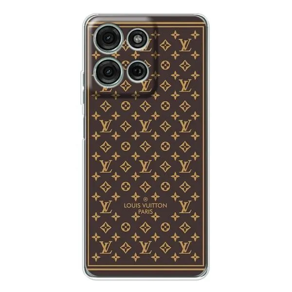 Чехол с принтом «обои LV» для Motorola Moto G75