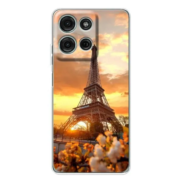 Чехол с принтом «Солнечная башня» для Motorola Moto G75