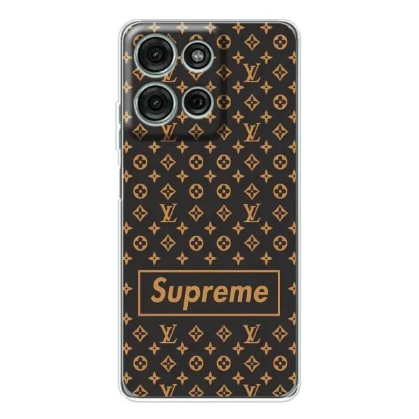 Чехол с принтом «Supreme LV» для Motorola Moto G75