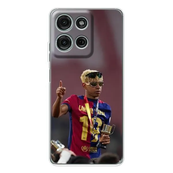 Чохол з принтом «Lamine Yamal» для Motorola Moto G75 Чохол з принтом «Lamine Yamal» для Motorola Moto G75