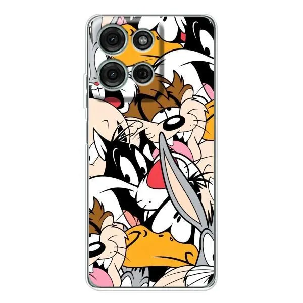 Чехол с принтом «Looney Tunes» для Motorola Moto G75