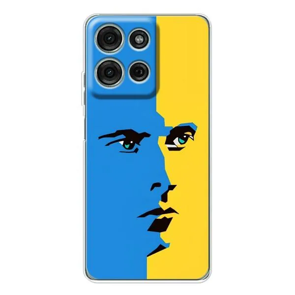 Чехол с принтом «Степан Бандера» для Motorola Moto G75