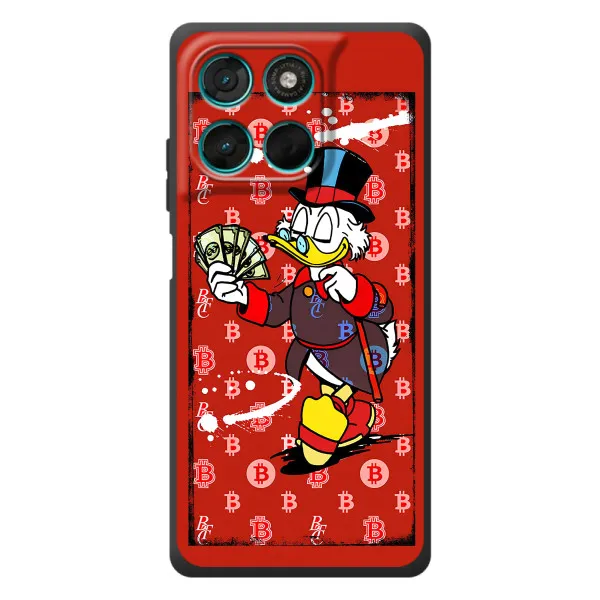 Чехол с принтом «Scrooge MagDag» для Motorola Moto G77