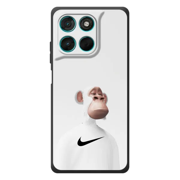 Чехол с принтом «обезьяна NFT Nike» для Motorola Moto G77