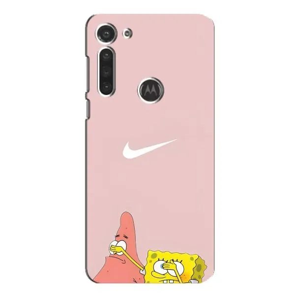 Чехол с принтом «Патрик и Губка» для Motorola MOTO G8