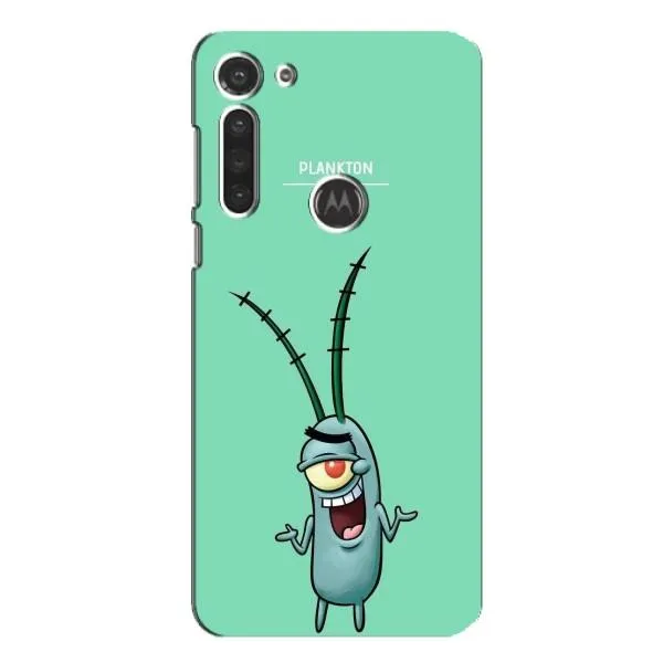 Чехол с принтом «Персонаж Планктон» для Motorola MOTO G8