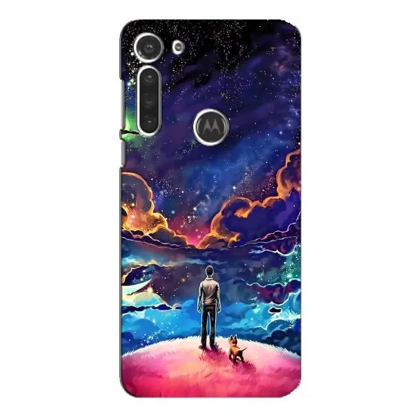 Чохол з принтом «Вид Галактики» для Motorola MOTO G8