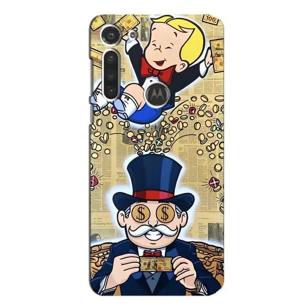 Чехол с принтом «Монополия Мен» для Motorola MOTO G8