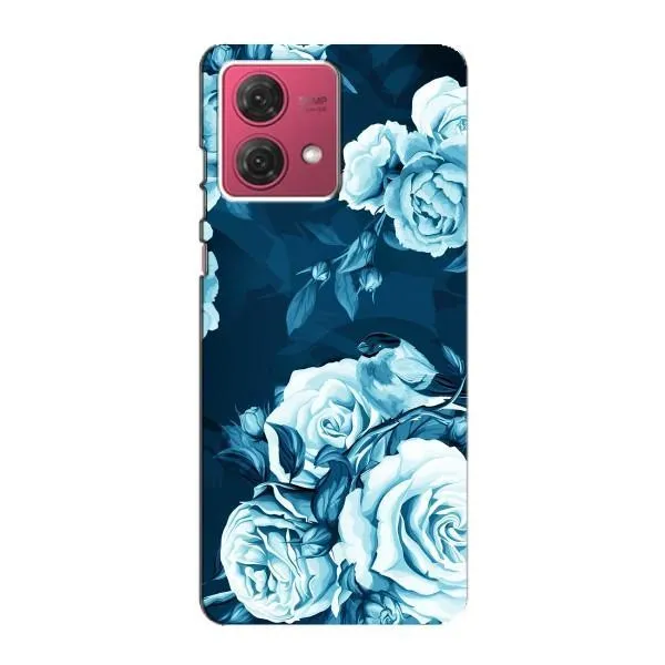 Чехол с принтом «Голубые Бутоны» для Motorola MOTO G84