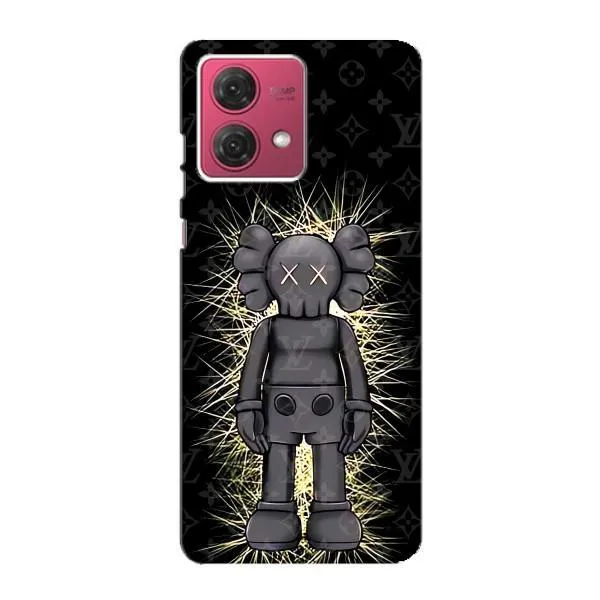 Чехол с принтом «Bearbrick LV» для Motorola MOTO G84