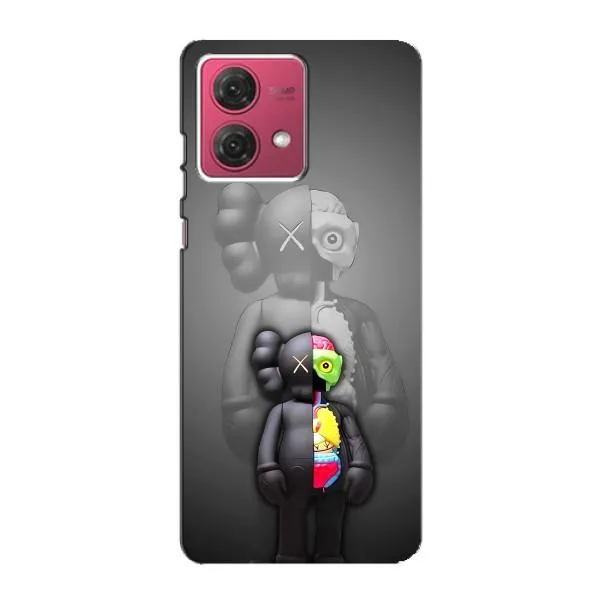 Чехол с принтом «Тело Bearbrick» для Motorola MOTO G84