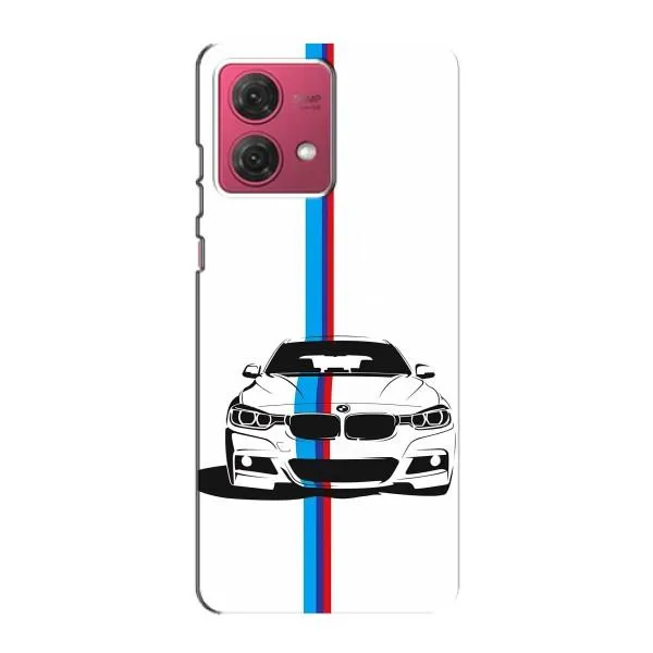 Чехол с принтом «Машина БМВ» для Motorola MOTO G84