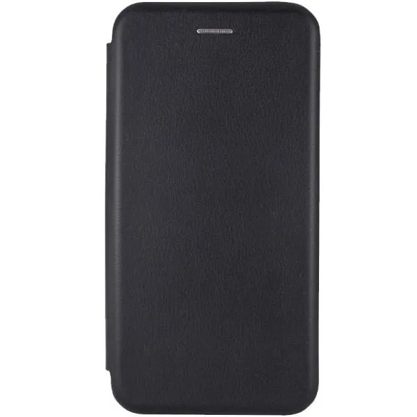 Кожаный чехол-книжка Classy для Motorola Moto G85 — Черный — фото 1