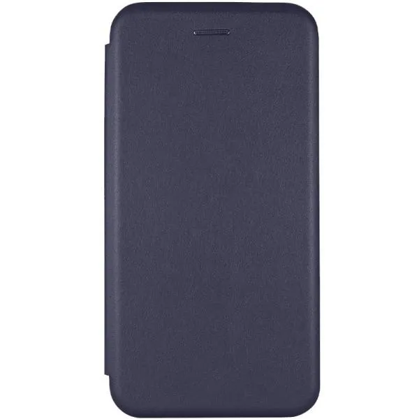 Кожаный чехол-книжка Classy для Motorola Moto G85 — Темно-синий — фото 1 Кожаный чехол-книжка Classy для Motorola Moto G85 — Темно-синий — фото 1
