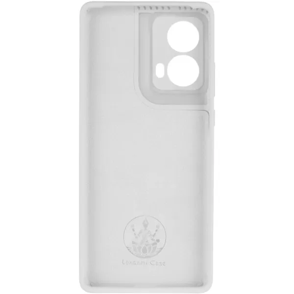 Чехол Silicone Cover Lakshmi Full Camera (AAA) для Motorola Moto G85 — Белый — фото 2