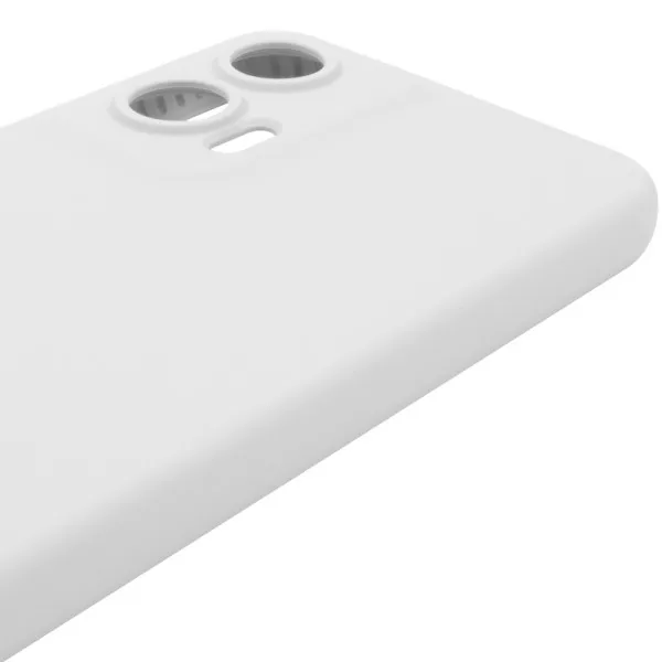 Чехол Silicone Cover Lakshmi Full Camera (AAA) для Motorola Moto G85 — Белый — фото 3