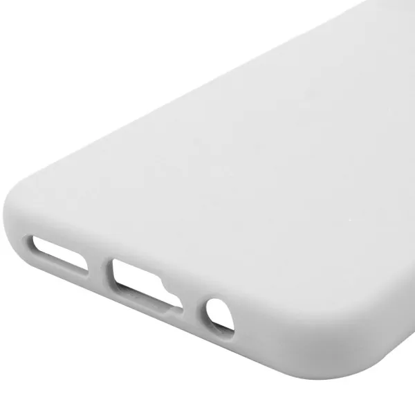 Чехол Silicone Cover Lakshmi Full Camera (AAA) для Motorola Moto G85 — Белый — фото 4