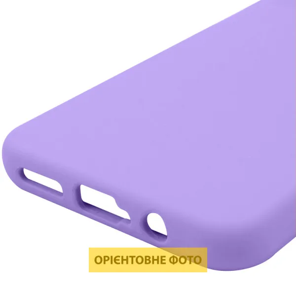 Чохол Silicone Cover Lakshmi Full Camera (AAA) для Motorola Moto G85 — Бузковий — фото 2