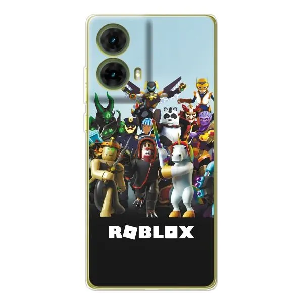 Чехол с принтом «ROBLEX» для Motorola MOTO G85