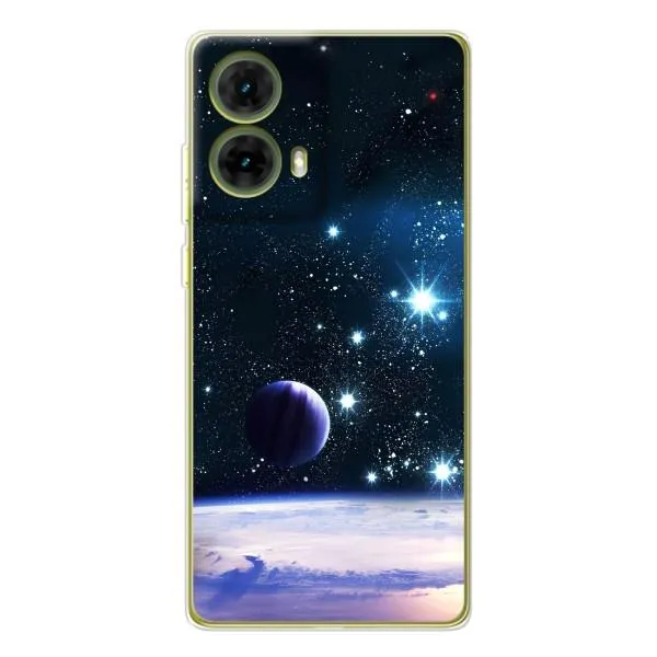 Чохол з принтом «Космічний вид» для Motorola MOTO G85
