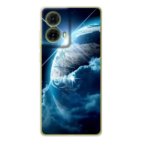 Чохол з принтом «Земля з космоса» для Motorola MOTO G85