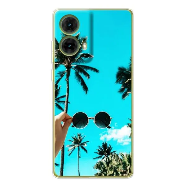 Чехол с принтом «Взгляд лето» для Motorola MOTO G85