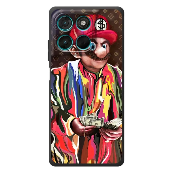 Чохол з принтом «Mario LV» для Motorola MOTO G86 Power