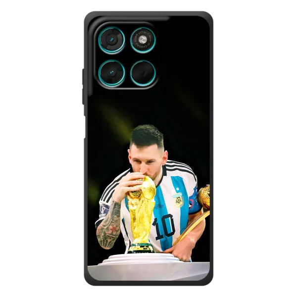 Чехол с принтом «Кубок Месси» для Motorola MOTO G86 Power