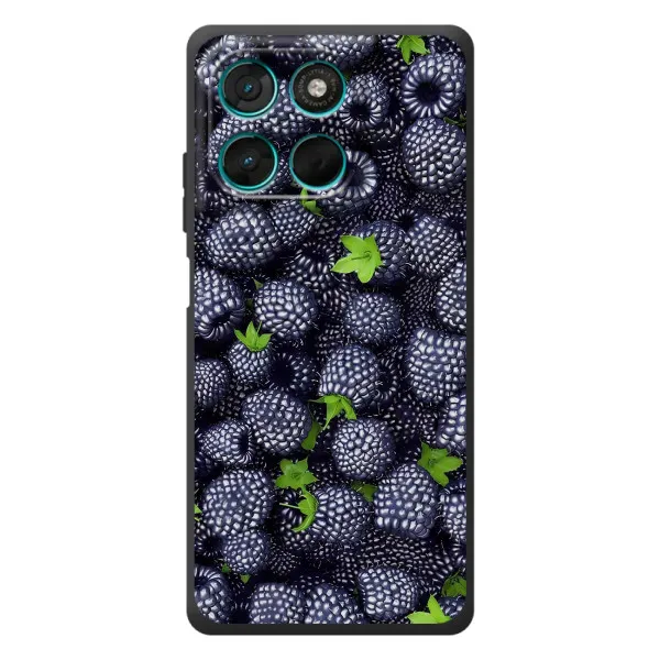 Чехол с принтом «Ежевика» для Motorola MOTO G86 Power