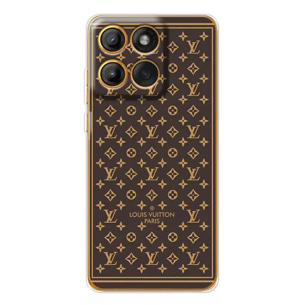 Чехол с принтом «обои LV» для Motorola MOTO G86