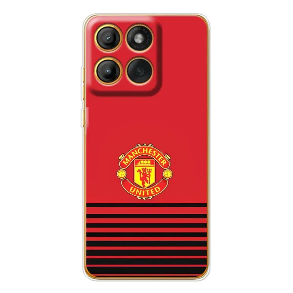 Чехол с принтом «manchester united» для Motorola MOTO G86