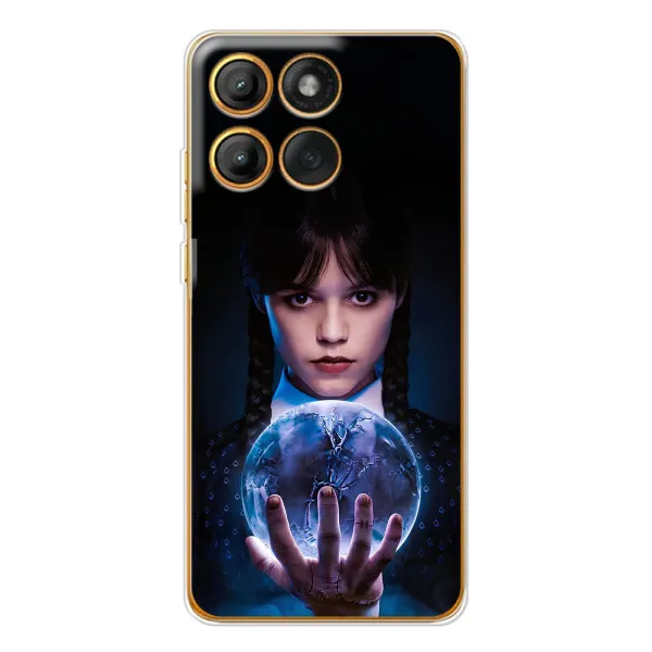 Чехол с принтом «Магическая сфера Уэнздей» для Motorola MOTO G86
