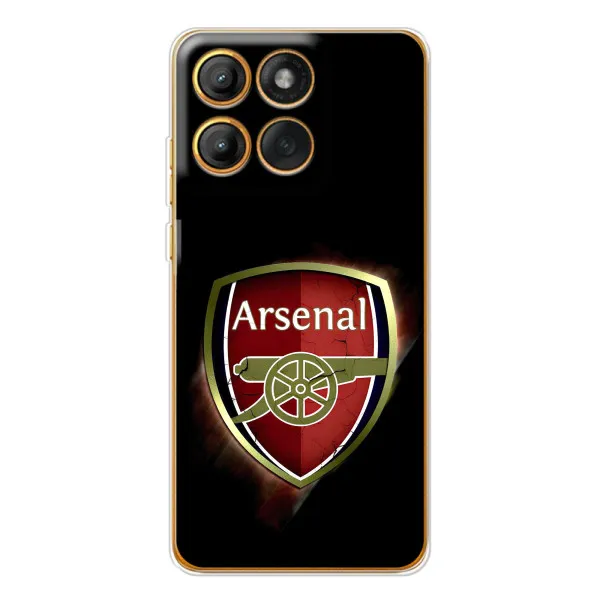 Чехол с принтом «Арсенал Лондон» для Motorola MOTO G86