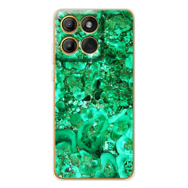 Чехол с принтом «Салатный Мрамор» для Motorola MOTO G86