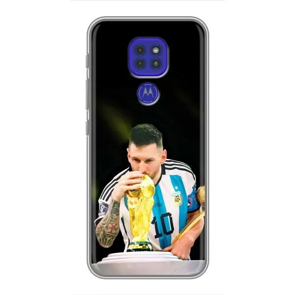 Чехол с принтом «Кубок Месси» для Motorola MOTO G9 Play