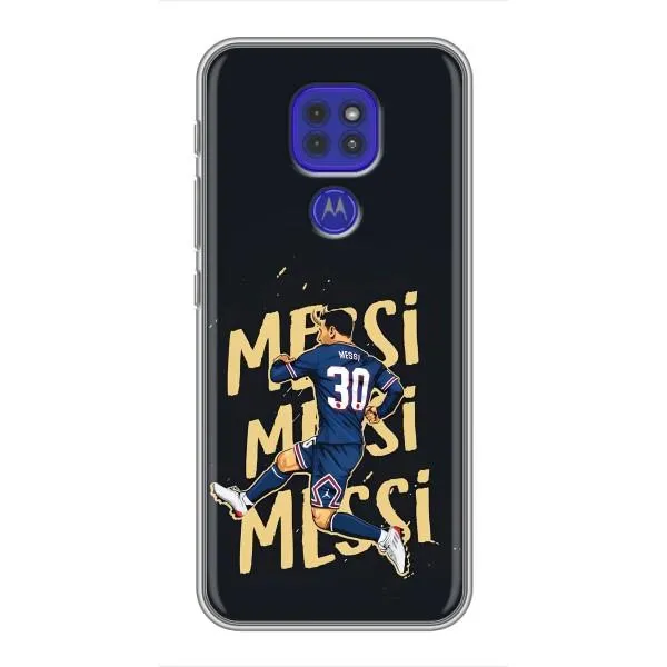 Чехол с принтом «Messi ПСЖ» для Motorola MOTO G9 Play